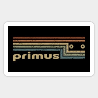 Primus Cassette Stripes Magnet